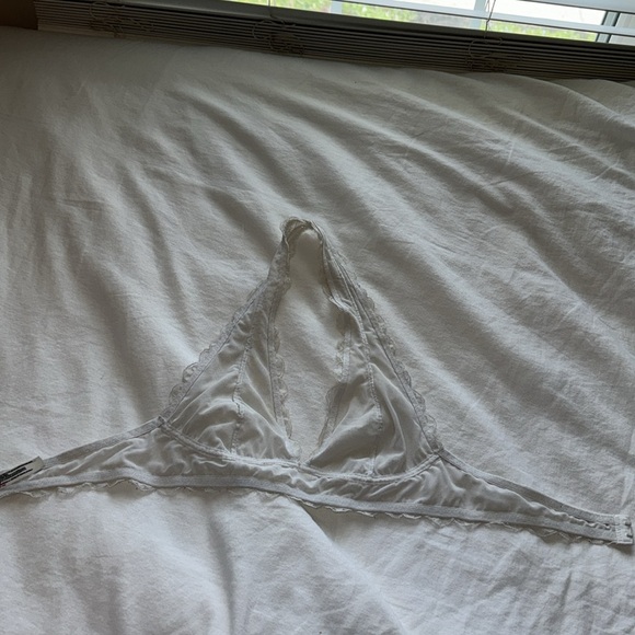 Free People Intimately, lace halter bralette, size small - Picture 3 of 4